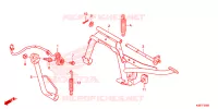BEQUILLE pour Honda CLICK 150 de 2021