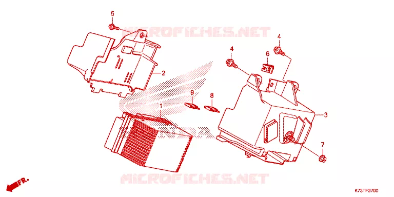 BATTERIE Honda MOTO 125 WAVE 2022  AFS125CSFM