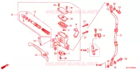 MAITRE CYLINDRE DE FREIN AVANT pour Honda WAVE 125 Electric start, Spoked wheels de 2013