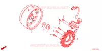 STATOR   ROTOR pour Honda WAVE 125 Electric start, Spoked wheels de 2014
