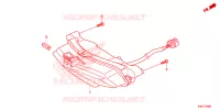 FEU ARRIERE pour Honda CBR 150 R ABS REPSOL de 2021