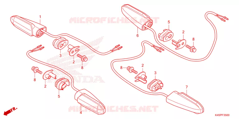 CLIGNOTANT Honda MOTO 150 CBR 2022  CBR150RAM