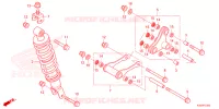 AMORTISSEUR ARRIERE pour Honda CBR 150 R ABS de 2022