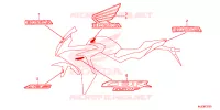 AUTOCOLLANTS pour Honda CBR 650 F ABS de 2014