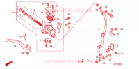 MAITRE CYLINDRE DE FREIN AVANT pour Honda SCOOPY 110 de 2012