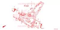 CADRE pour Honda CR 650 R E-CLUTCH de 2024