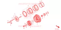EMBRAYAGE pour Honda CR 650 R E-CLUTCH de 2024