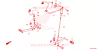 PEDALE pour Honda CR 650 R E-CLUTCH de 2024