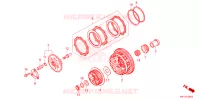 EMBRAYAGE pour Honda CR 650 R E-CLUTCH de 2024