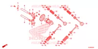 ARBRE A CAMES   SOUPAPE pour Honda SCOOPY 110 URBAN de 2018