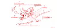 AUTOCOLLANTS pour Honda ADV 150 ABS de 2021