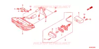 FEU ARRIERE pour Honda CB 1300 SUPER FOUR de 2012