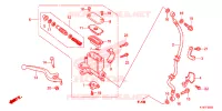 MAITRE CYLINDRE pour Honda SCOOPY 110 de 2014