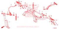 BEQUILLE pour Honda SCOOPY 110 de 2015