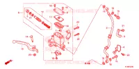 MAITRE CYLINDRE DE FREIN AVANT pour Honda SCOOPY 110 de 2015