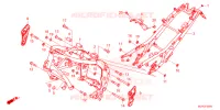 CADRE pour Honda NX 500 de 2024