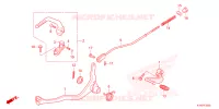 PEDALE   KICK pour Honda CRF 110 de 2025