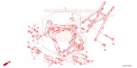 CADRE pour Honda CRF 150 R BIG WHEELS de 2025