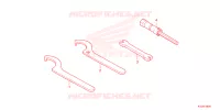 OUTIL pour Honda CRF 150 R de 2025