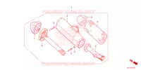 SILENCIEUX D'ECHAPPEMENT pour Honda CRF 150 R de 2025