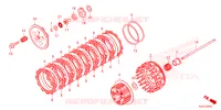 EMBRAYAGE pour Honda CRF 250 R de 2025