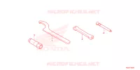OUTIL pour Honda CRF 250 R de 2025