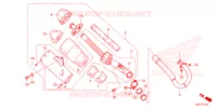 SILENCIEUX D'ECHAPPEMENT pour Honda CRF 250 R de 2025