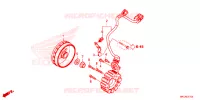 ALTERNATEUR pour Honda CRF 450 RL de 2025