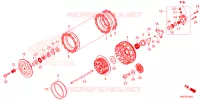 EMBRAYAGE pour Honda CRF 450 R de 2025