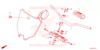 GUIDON pour Honda CRF 450 RX ENDURO de 2025