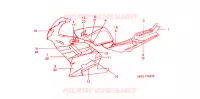 AUTOCOLLANTS pour Honda NSR 125 R de 1996