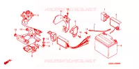 BATTERIE pour Honda NSR 125 R de 1996