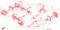 CLIGNOTANT pour Honda NSR 125 R de 1996
