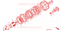 EMBRAYAGE pour Honda NSR 125 R de 1996