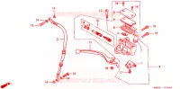 MAITRE CYLINDRE pour Honda NSR 125 R de 1996
