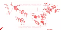 POMPE A HUILE   BOITE A CLAPETS pour Honda NSR 125 R de 1996