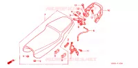 SELLE pour Honda NSR 125 R de 1996