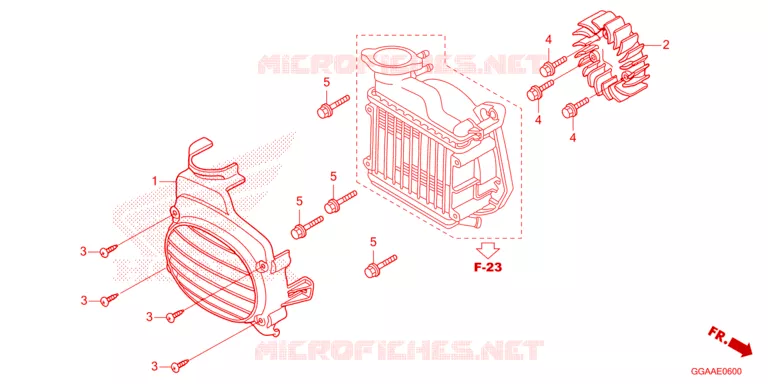 VENTILATEUR ET COUVERCLE DE RADIATEUR Honda SCOOTER 50 RUCKUS 2025  NPS50S