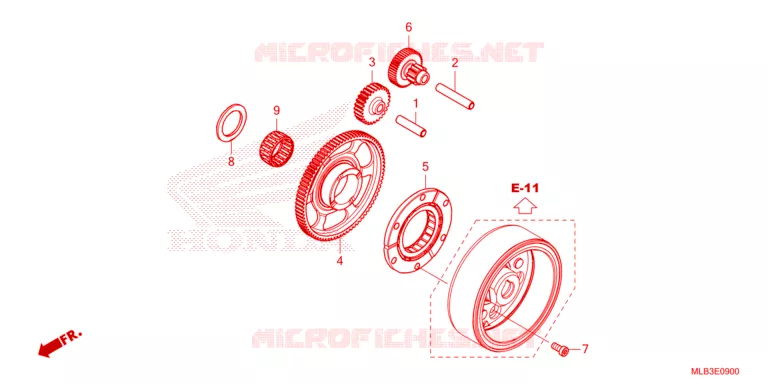 EMBRAYAGE Honda MOTO 750 HORNET 2023  CB750AP