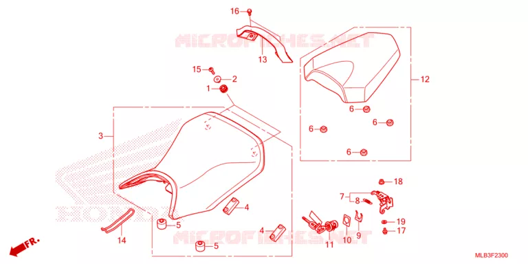 SELLE Honda MOTO 750 HORNET 2024  CB750AR