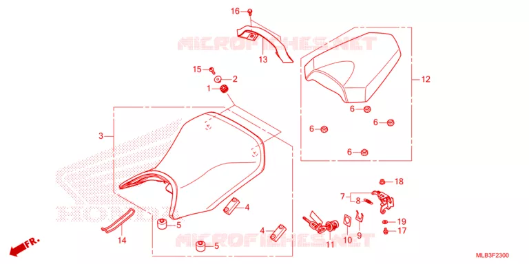 SELLE Honda MOTO 750 HORNET 2024  CB750AR