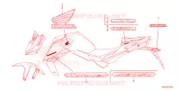 AUTOCOLLANTS pour Honda CB 750 HORNET R de 2024