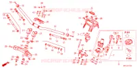 GUIDON   TE DE FOURCHE pour Honda CB 650 R de 2024
