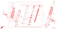 FOURCHE pour Honda XR 150 de 2024