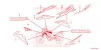 AUTOCOLLANTS pour Honda XR 150 de 2025