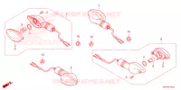 CLIGNOTANT pour Honda XR 150 de 2025