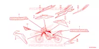 AUTOCOLLANTS pour Honda XR 150 de 2025