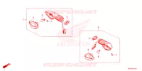 CLIGNOTANT AVANT pour Honda XRM 125 DUAL SPORT de 2025