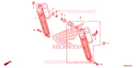 AMORTISSEUR ARRIERE pour Honda ADV 150 ABS de 2020
