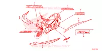 AUTOCOLLANTS pour Honda ADV 150 ABS de 2020